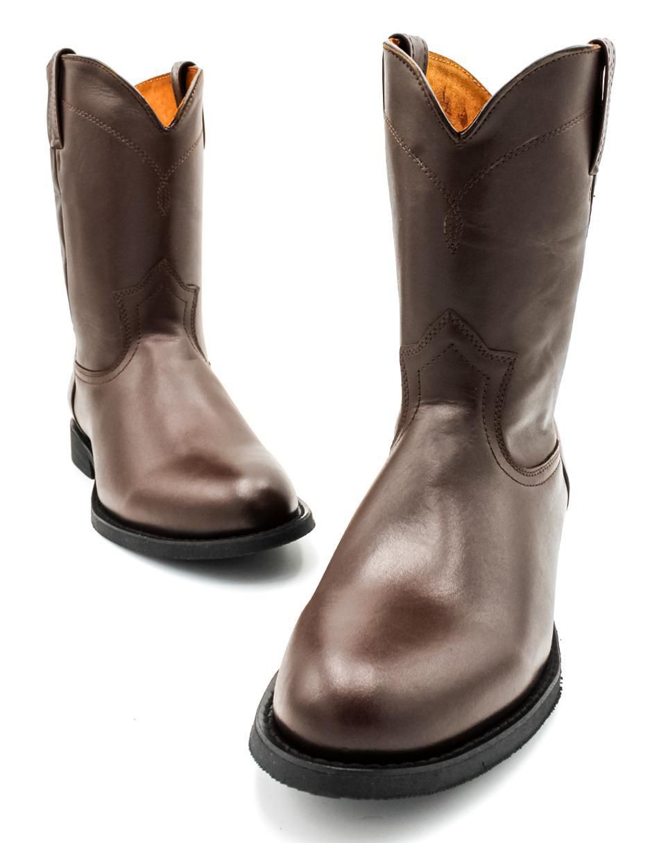 Bota de piel para hombre