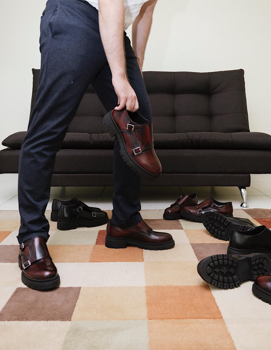 Zapato monk Dasalo para hombre