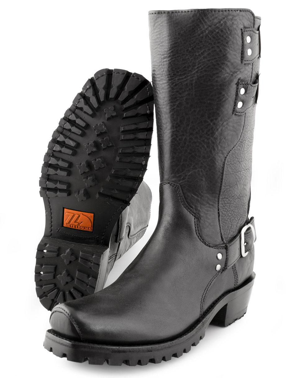 Bota de piel para hombre