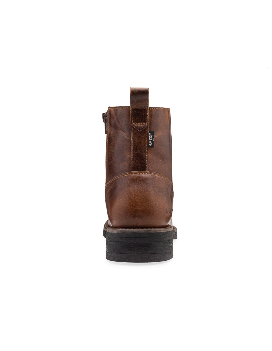 Bota de piel para hombre