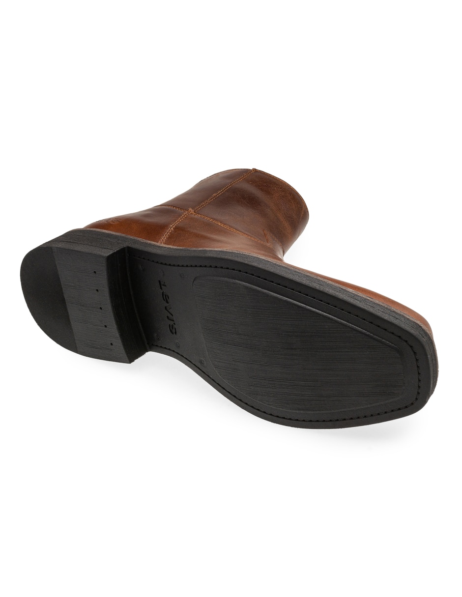 Bota de piel para hombre