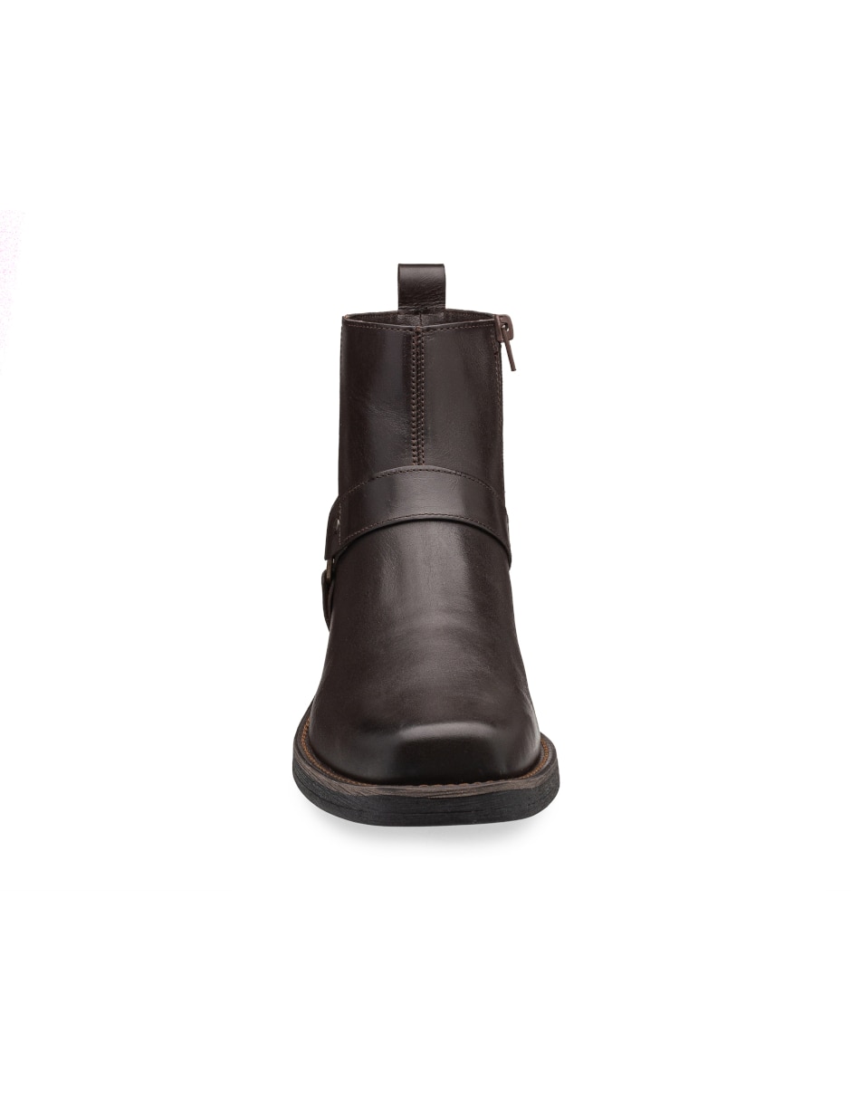 Bota de piel para hombre