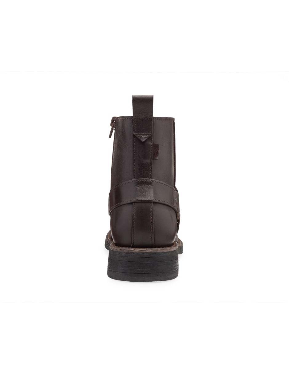 Bota de piel para hombre
