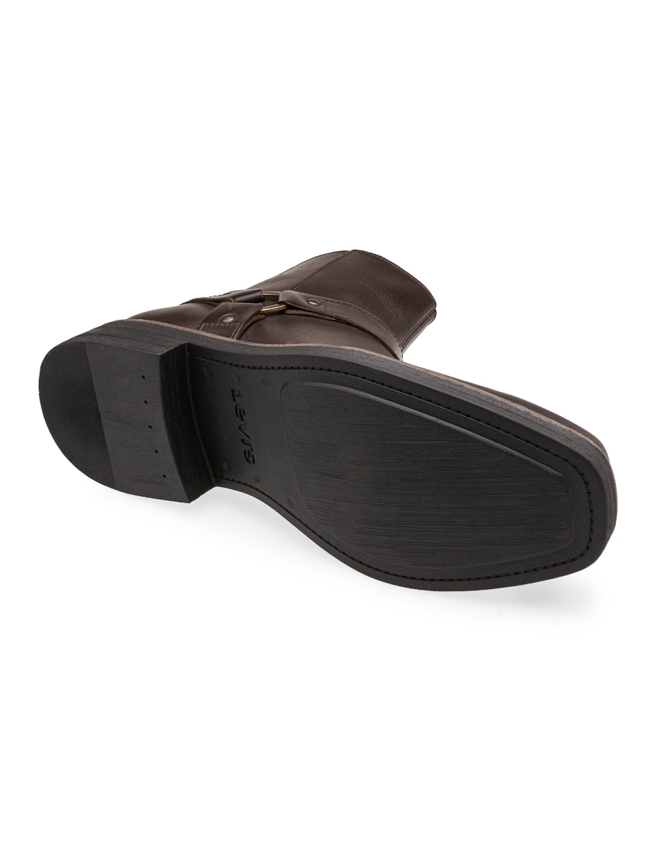 Bota de piel para hombre