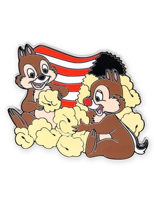 Pin Mickey and Friends de metal Chip And Dale
