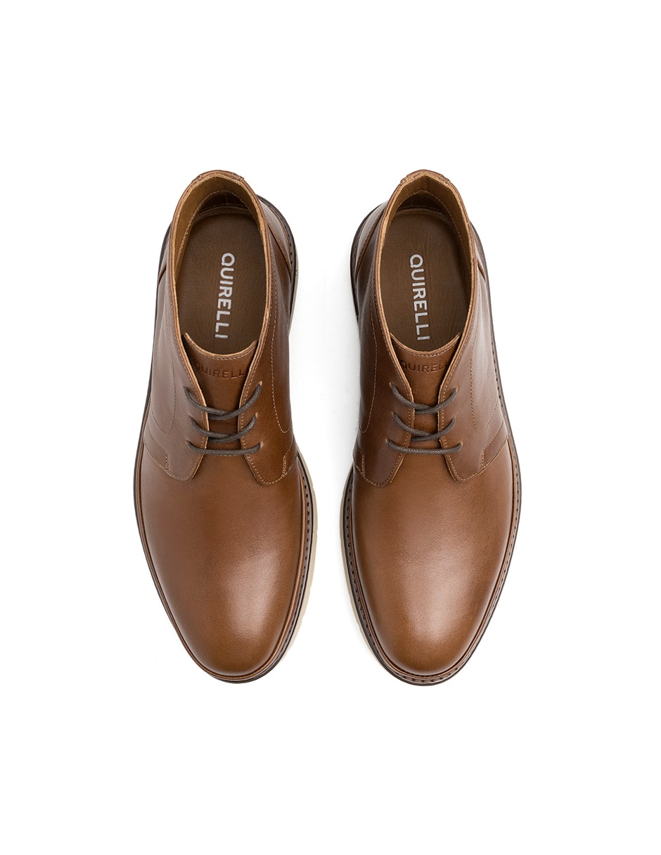 Bota de piel para hombre
