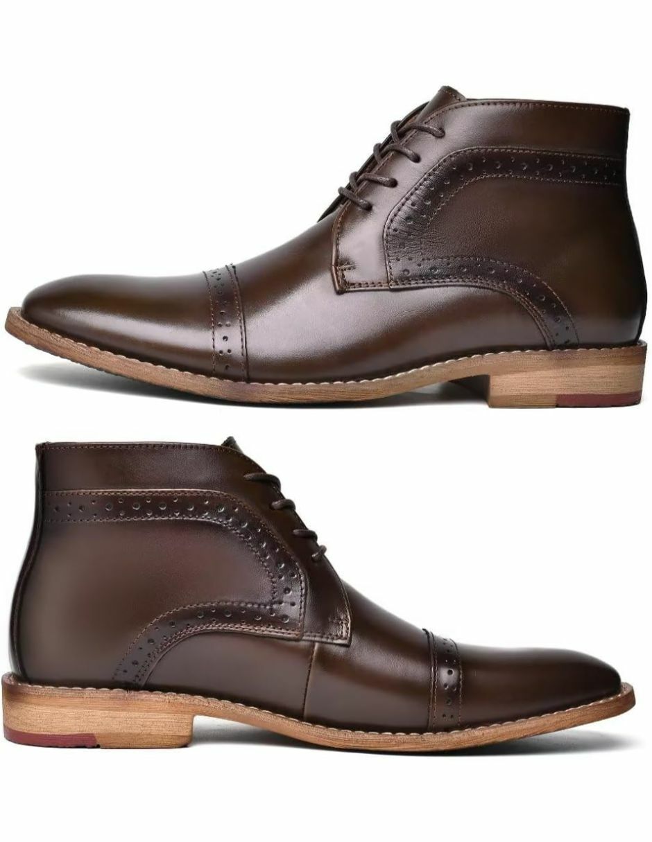 Bota de piel para hombre 4