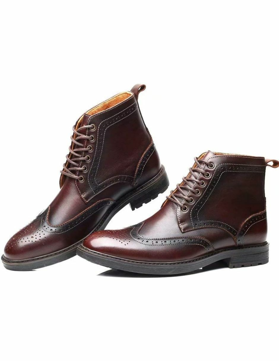 Bota de piel para hombre 4