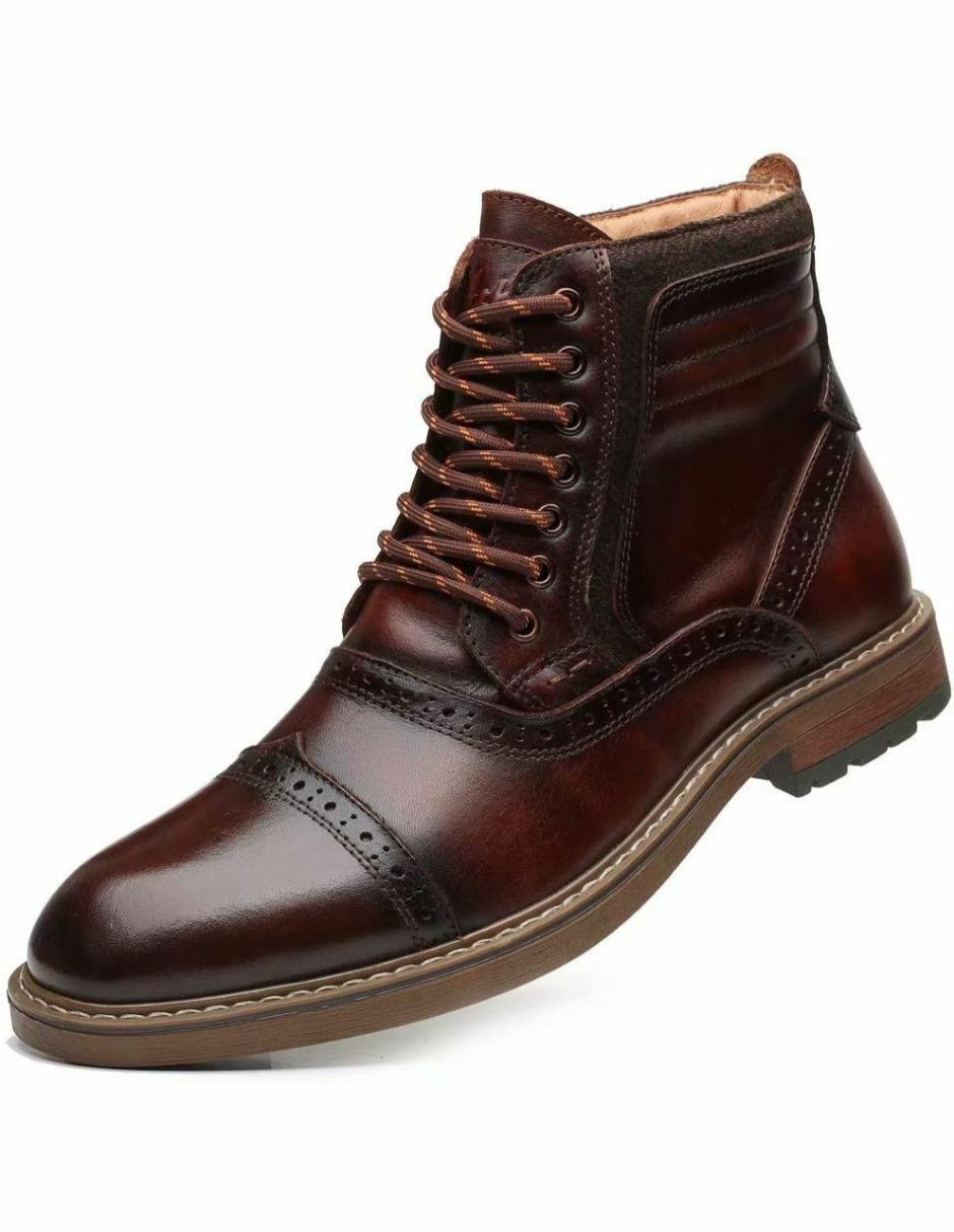 Bota de piel para hombre Bota de piel para hombre