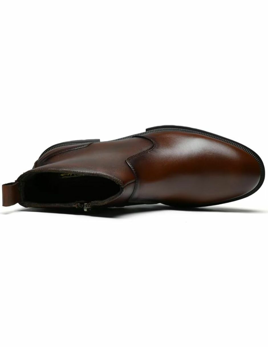 Bota de piel para hombre