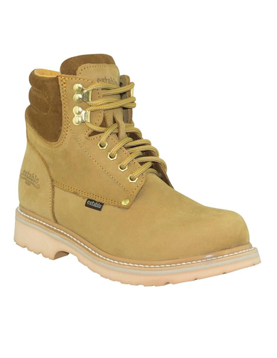 Bota de piel para hombre