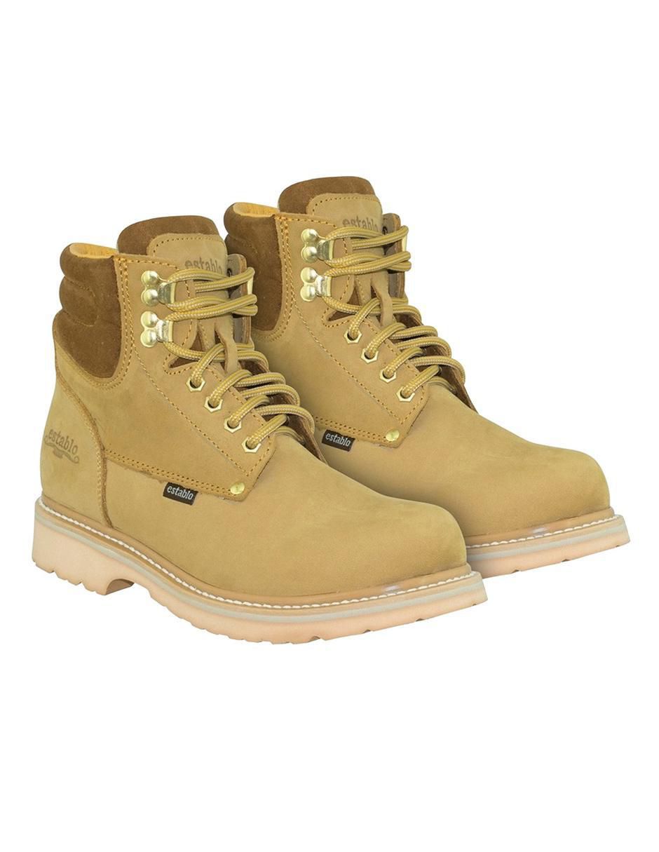 Bota de piel para hombre