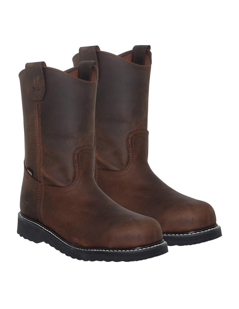 Bota de piel para hombre