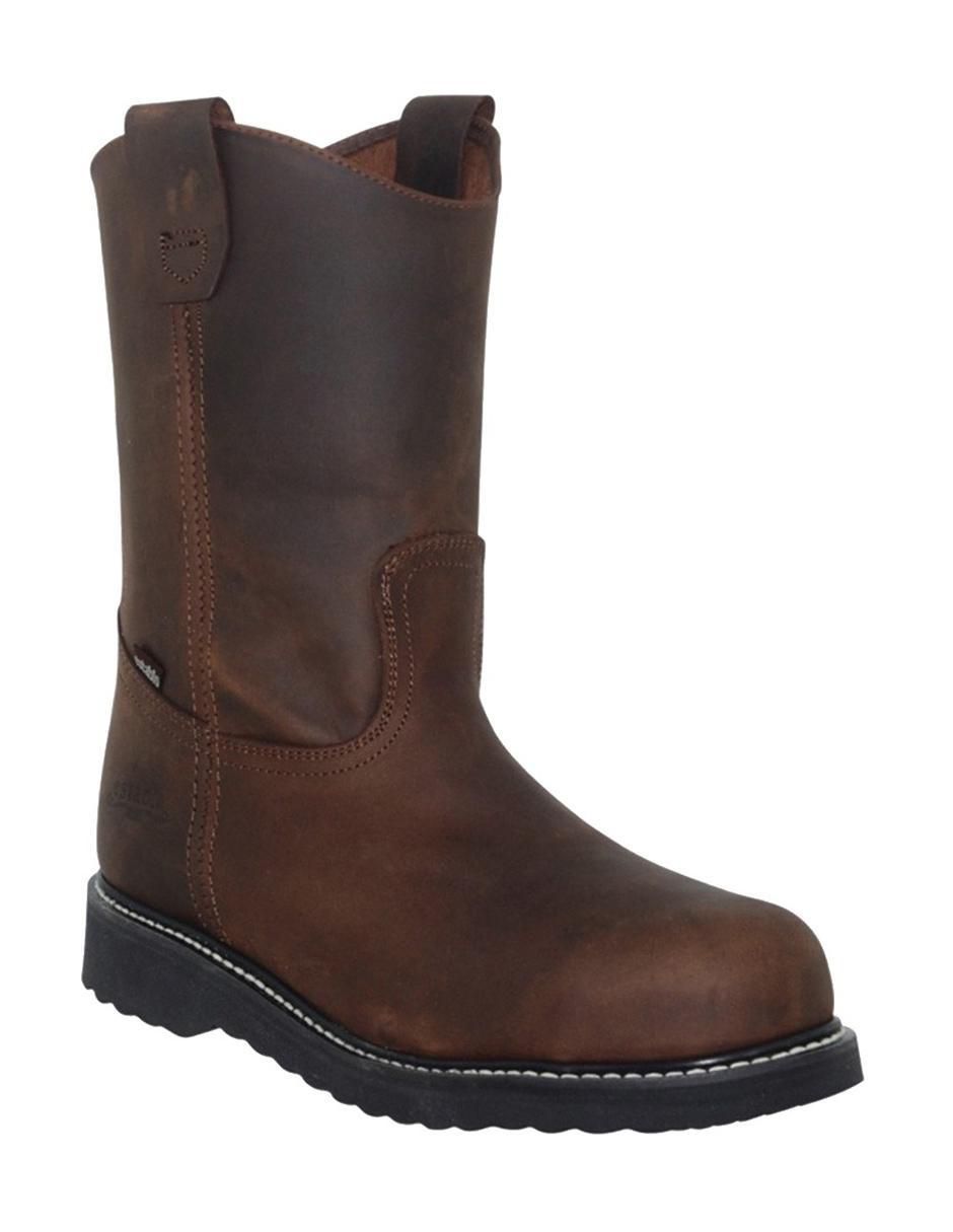 Bota de piel para hombre