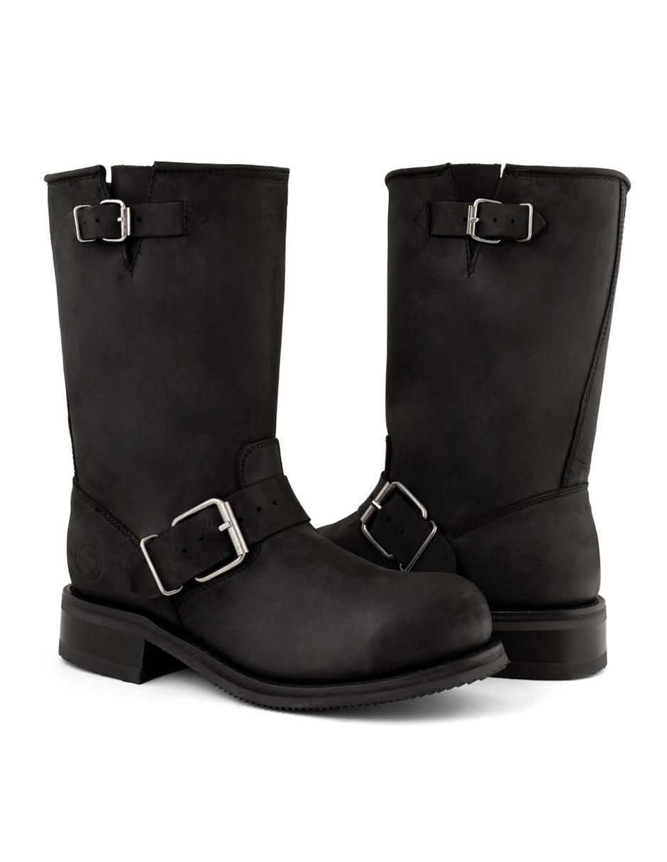 Bota de piel para hombre
