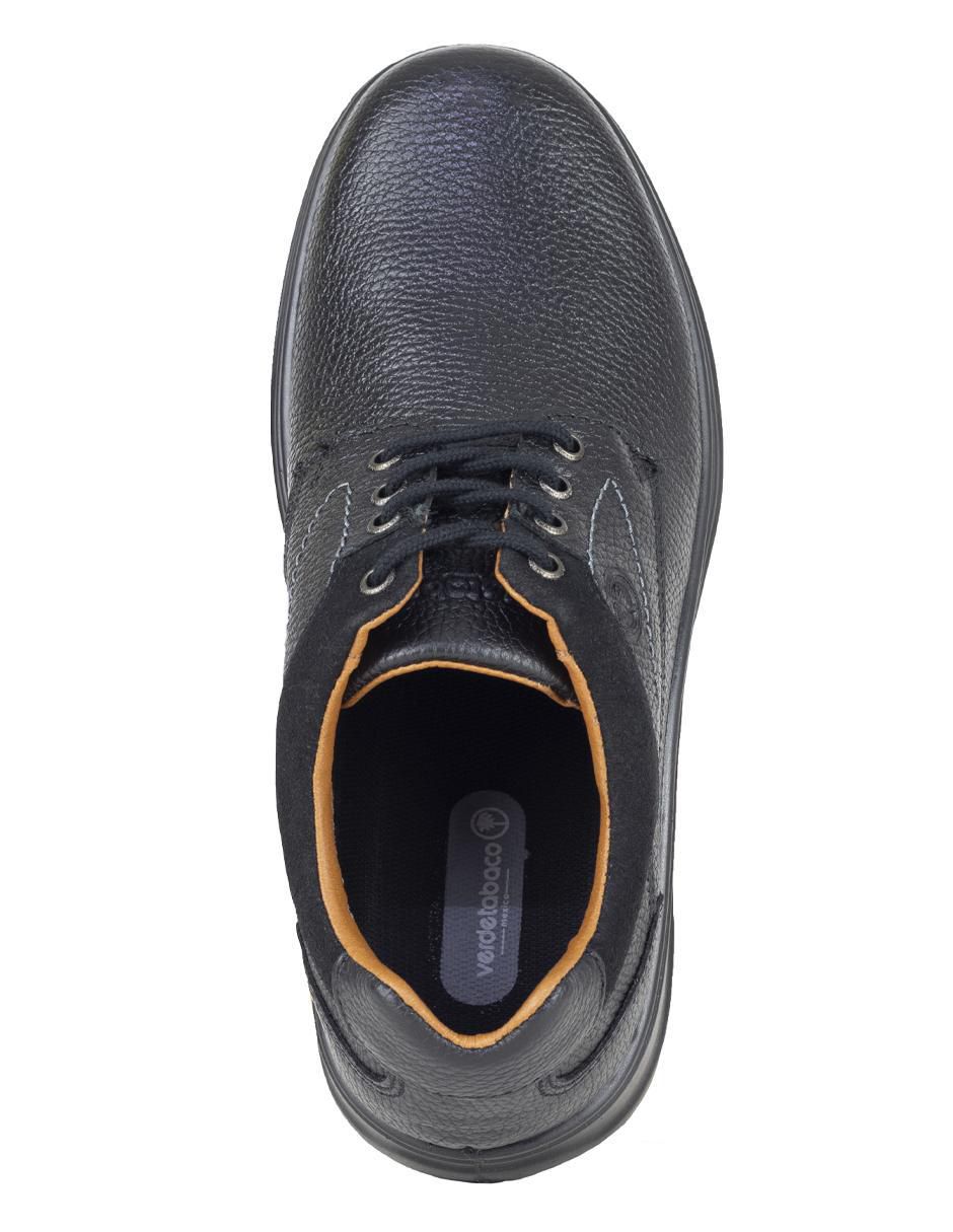 Zapato derby Verde Tabaco para hombre