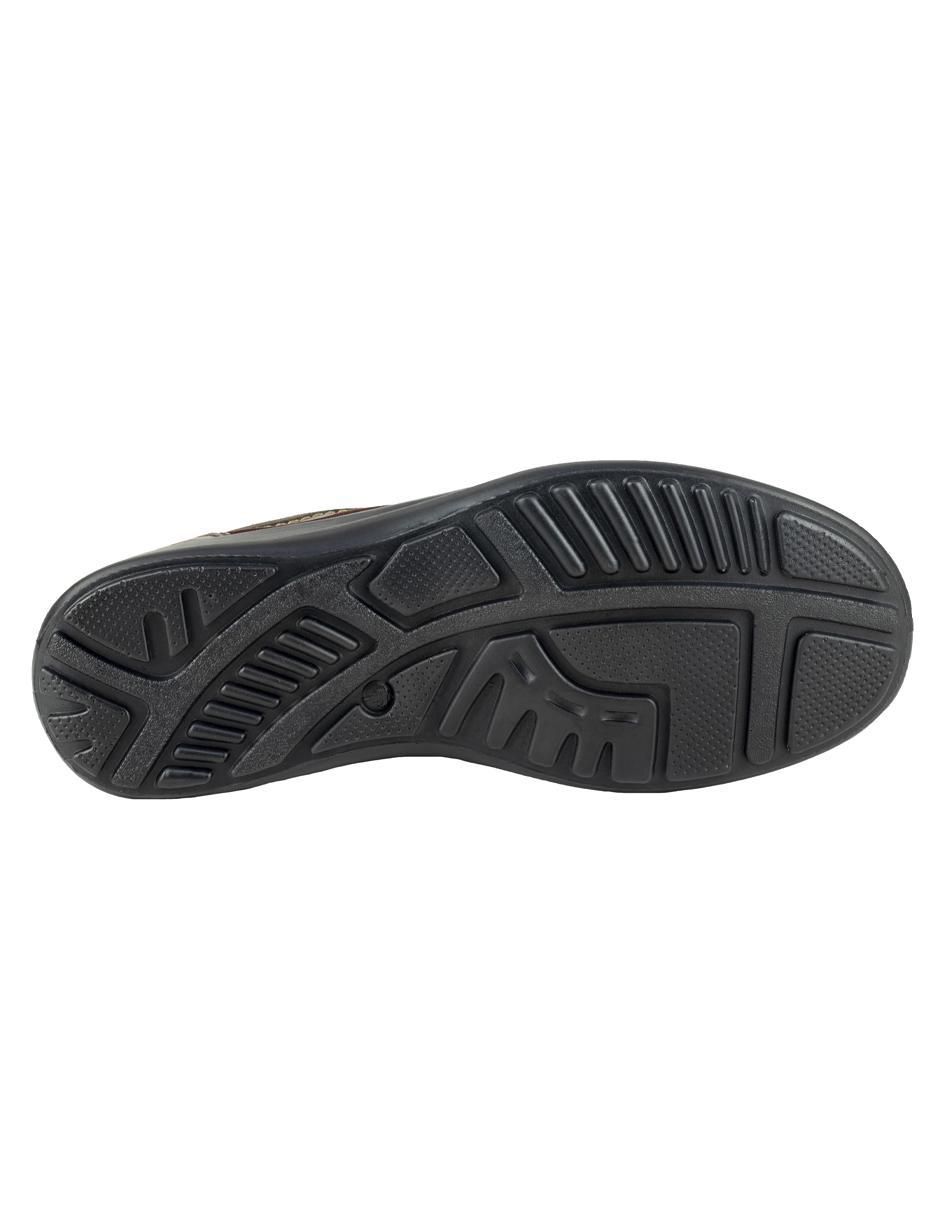 Zapato derby Verde Tabaco para hombre