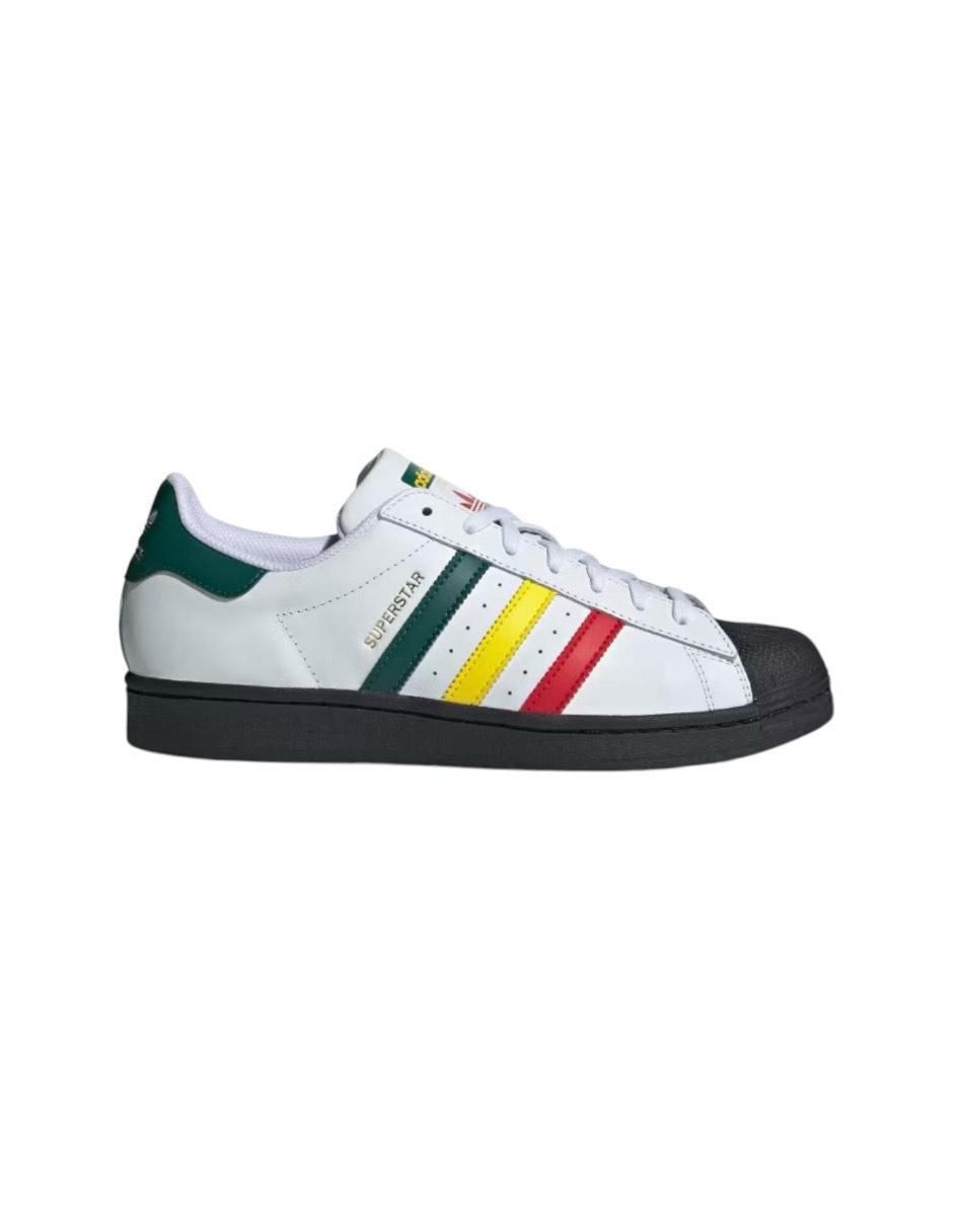 Tenis de piel Superstar para hombre
