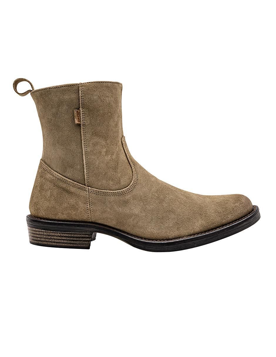 Bota de piel para hombre