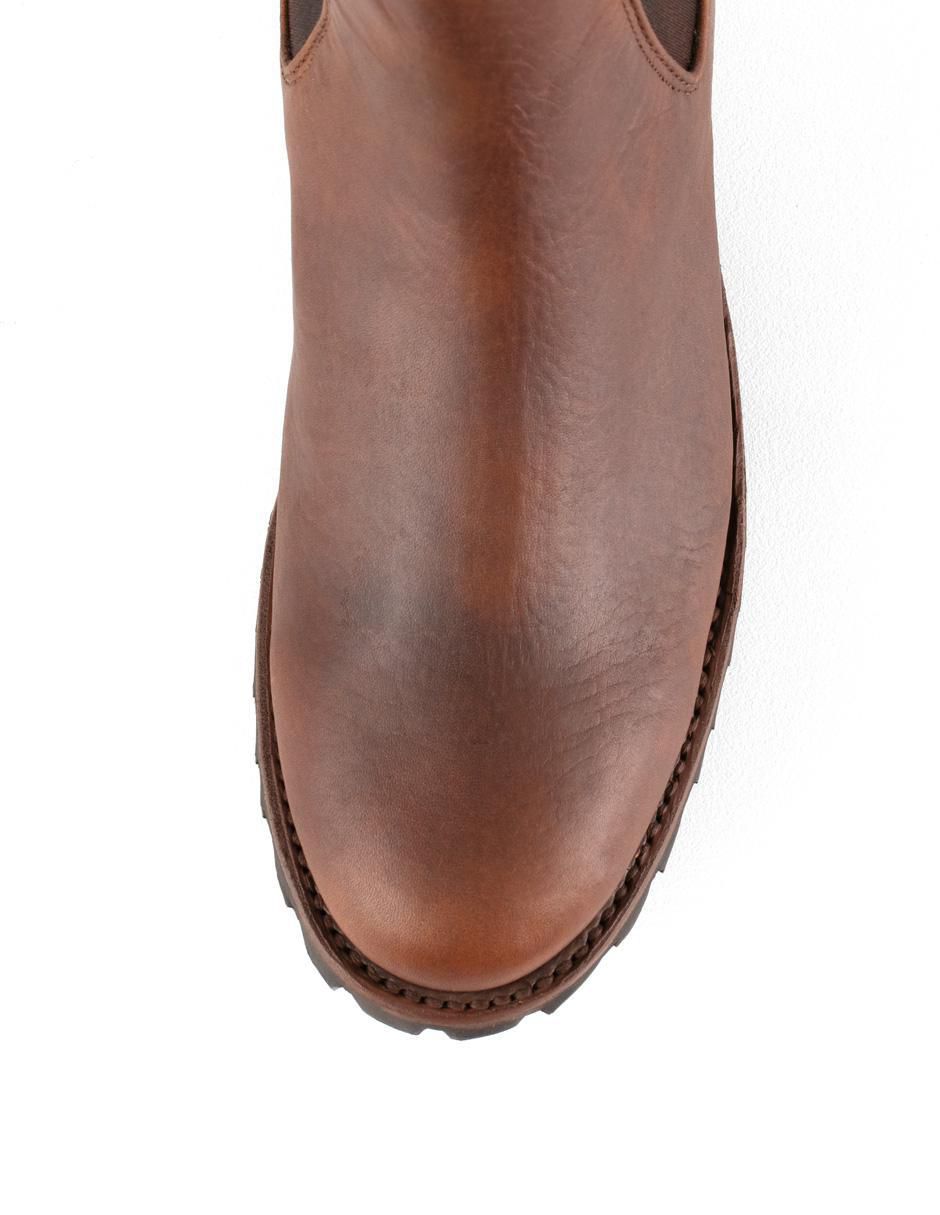 Botín Chelsea de piel para hombre 2
