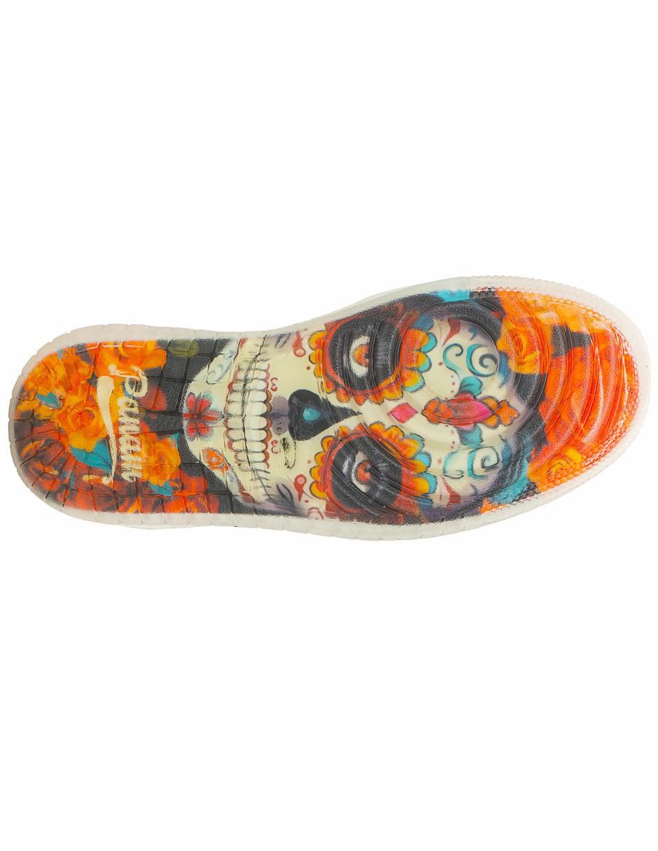 Tenis Día De Muertos para hombre 7
