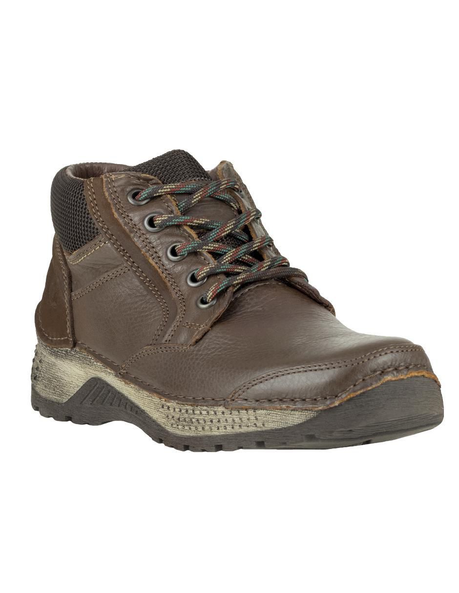 Bota de piel para hombre