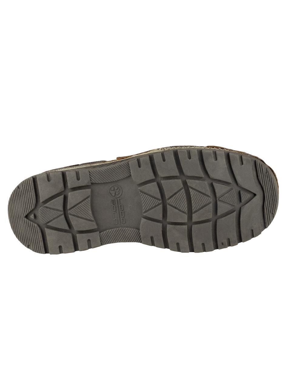 Bota de piel para hombre