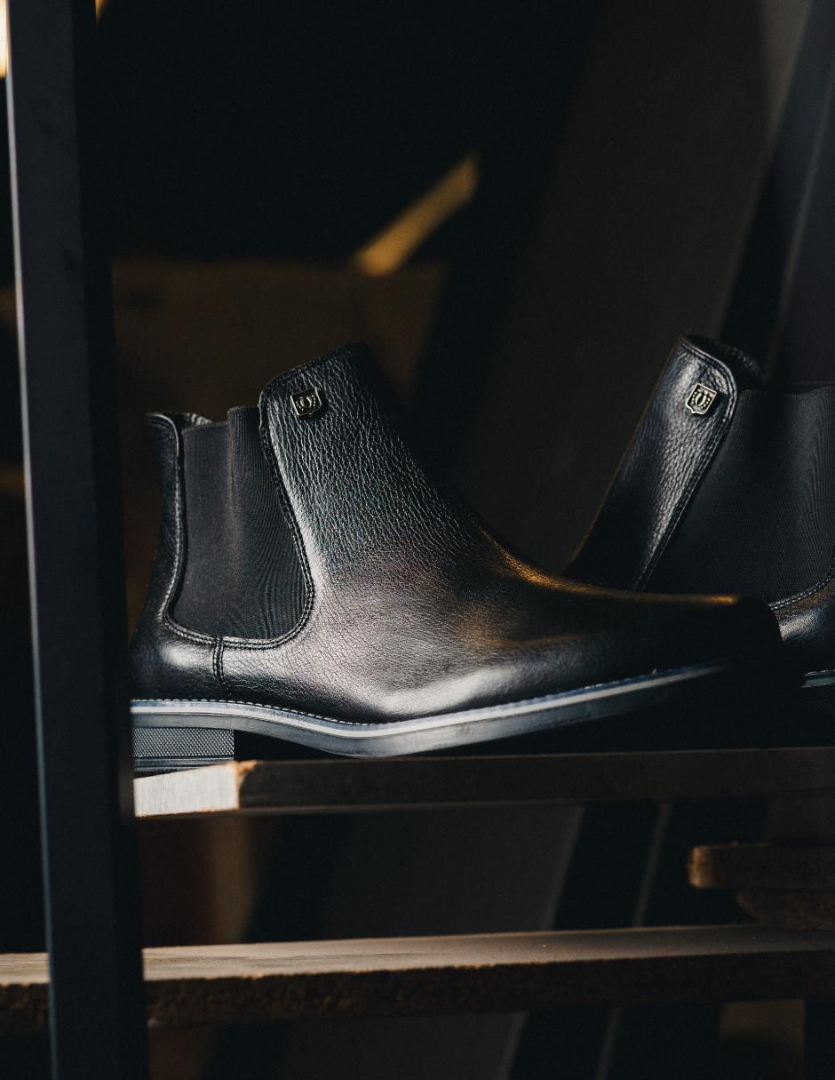Bota de piel para hombre 10