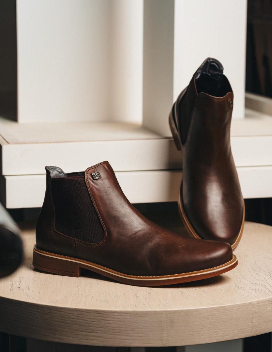 Bota de piel para hombre 12