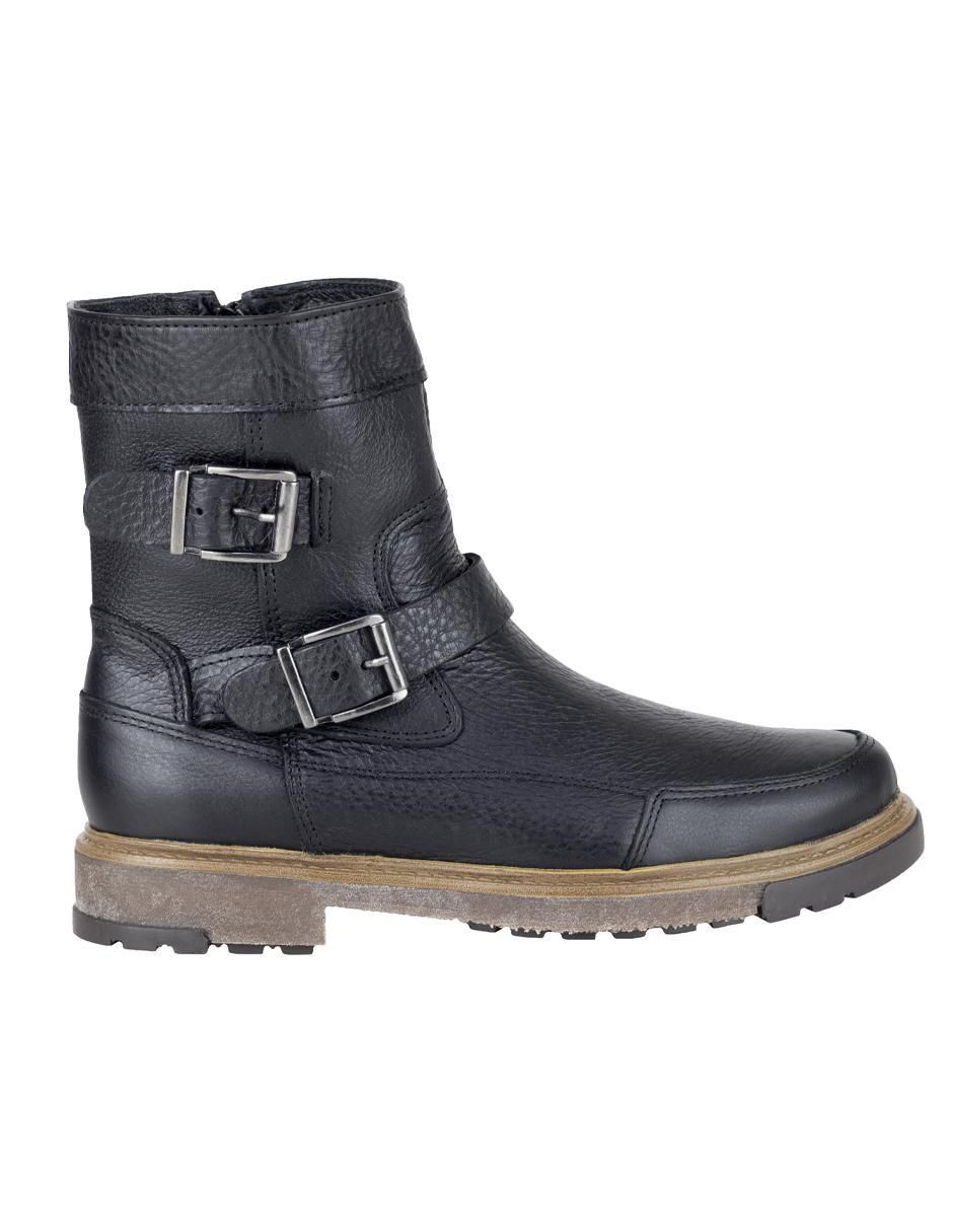 Bota lobo solo de piel para hombre