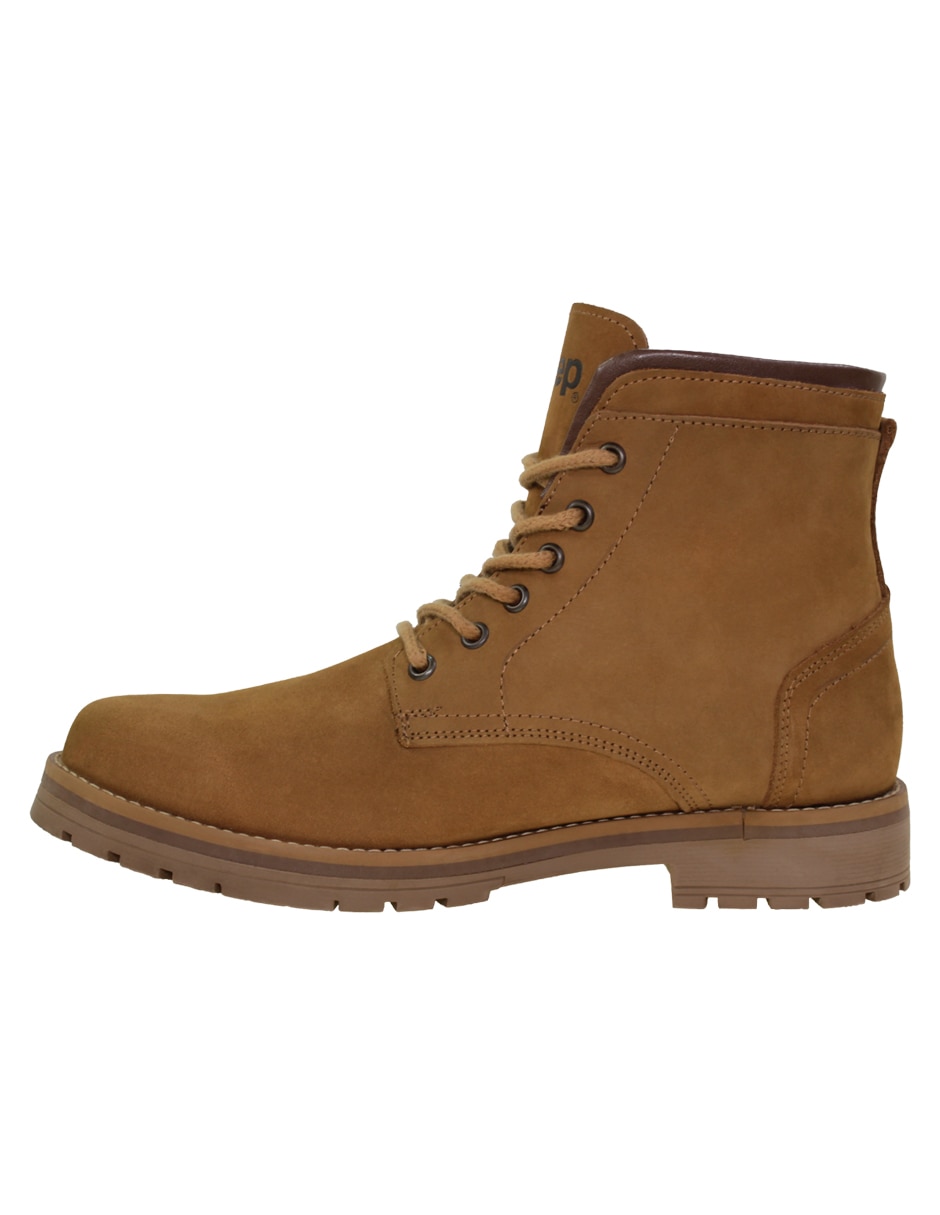 Bota de piel para hombre