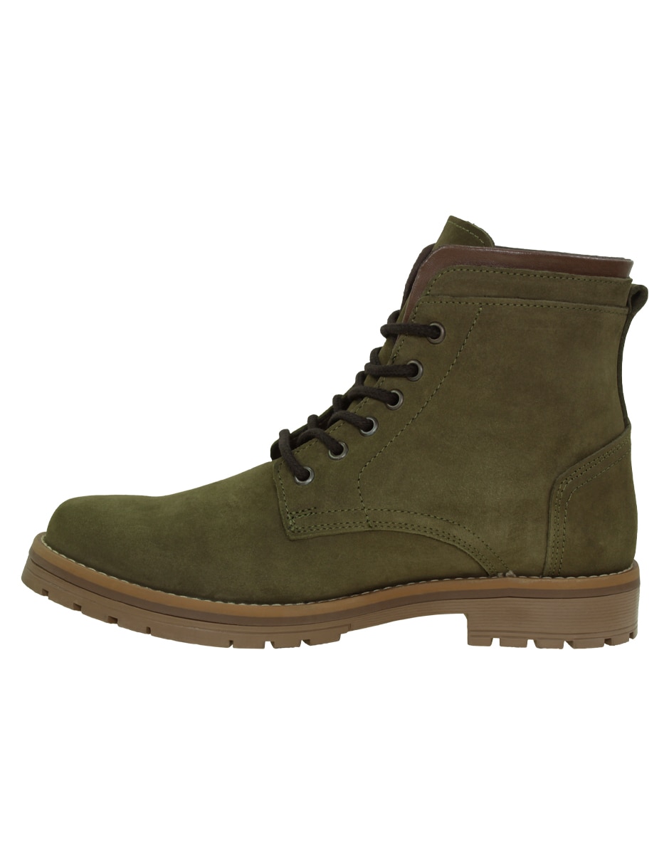 Bota de piel para hombre