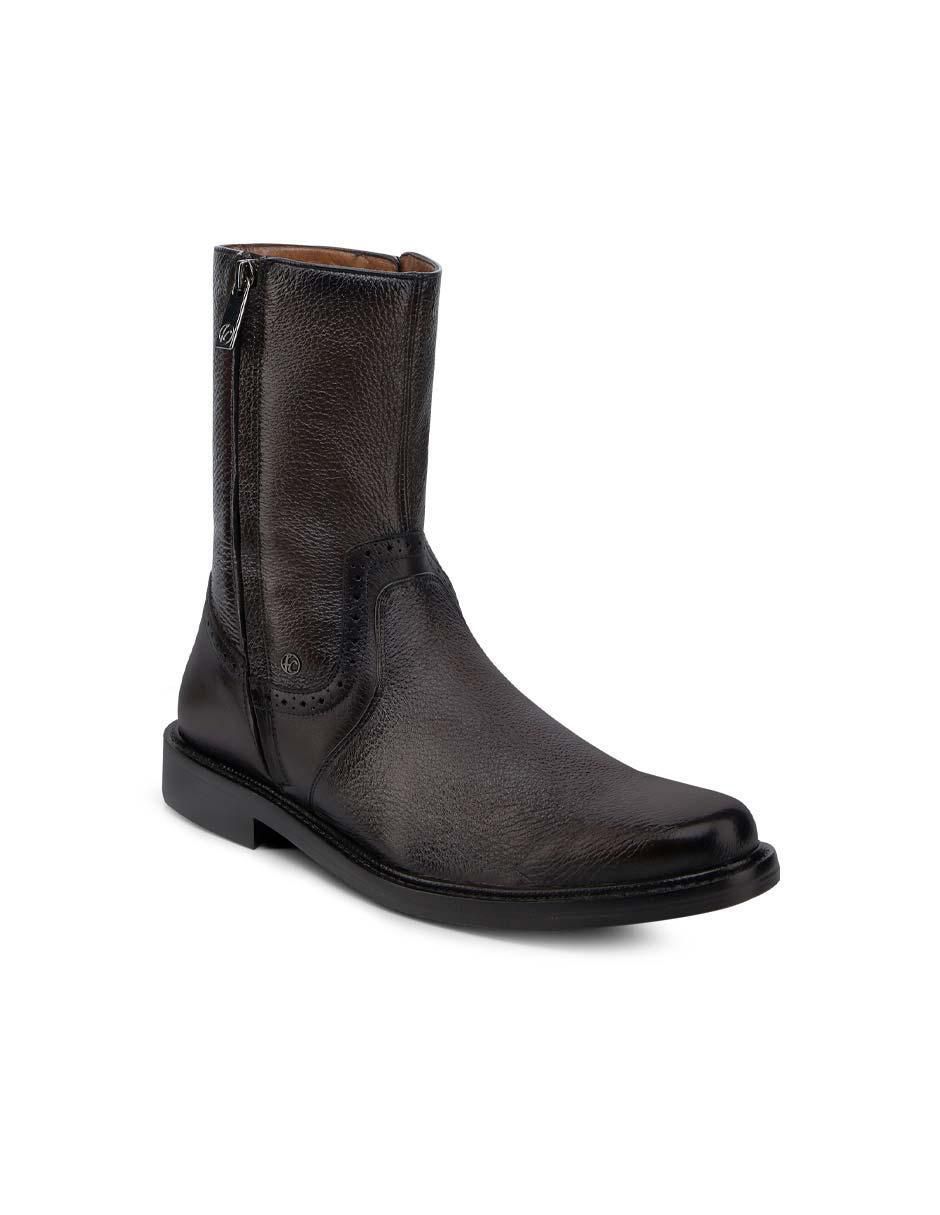 Botín de piel para hombre Botín de piel para hombre