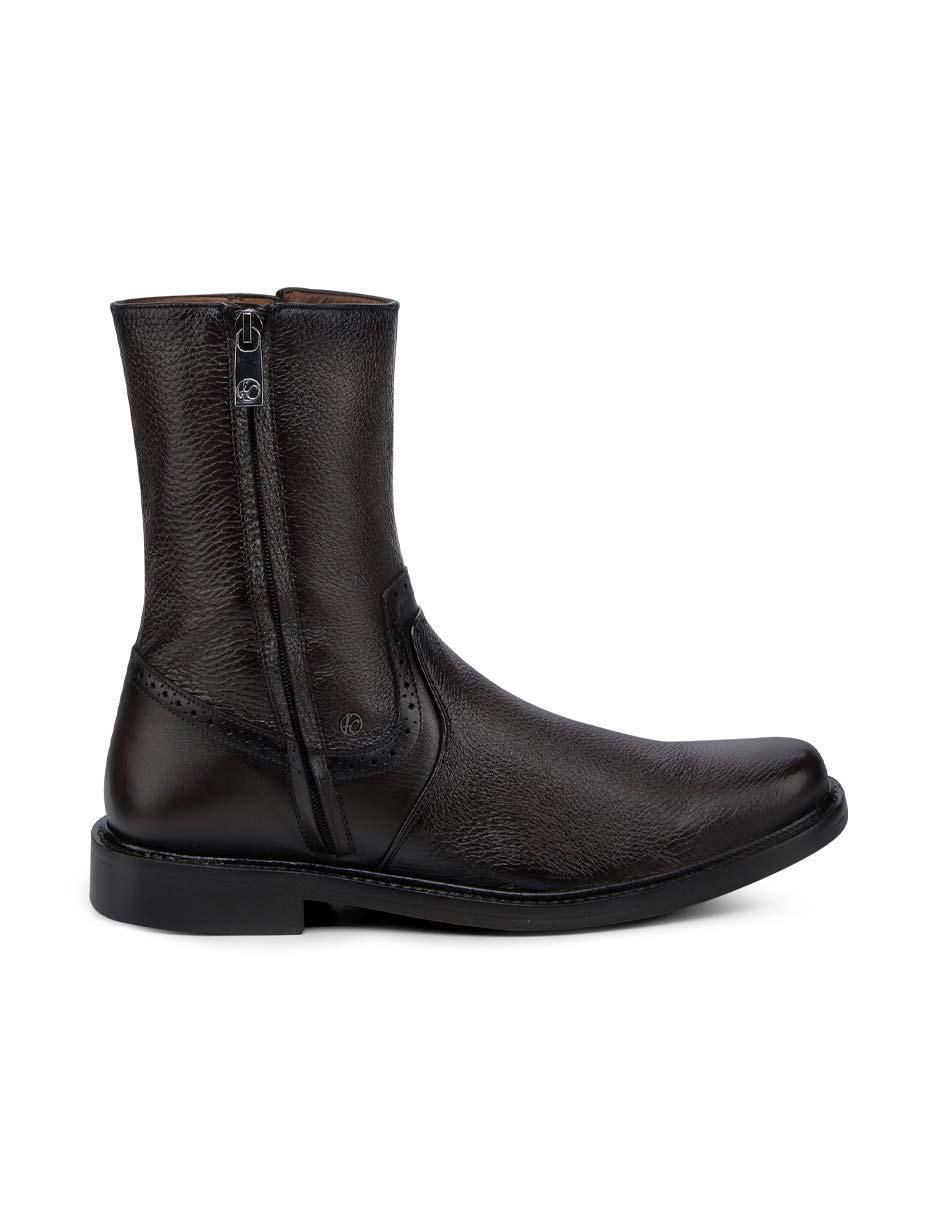 Botín de piel para hombre 8