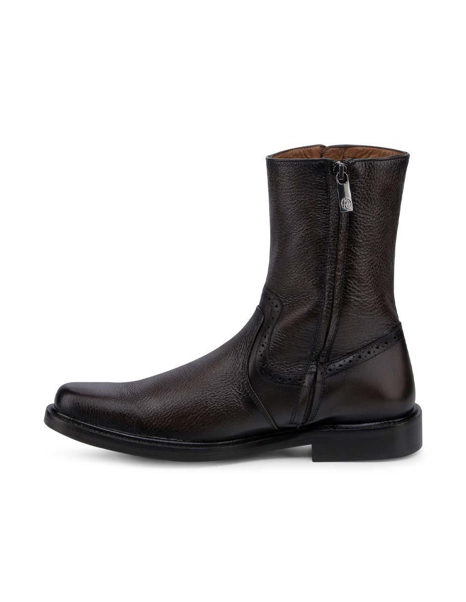 Botín de piel para hombre 4
