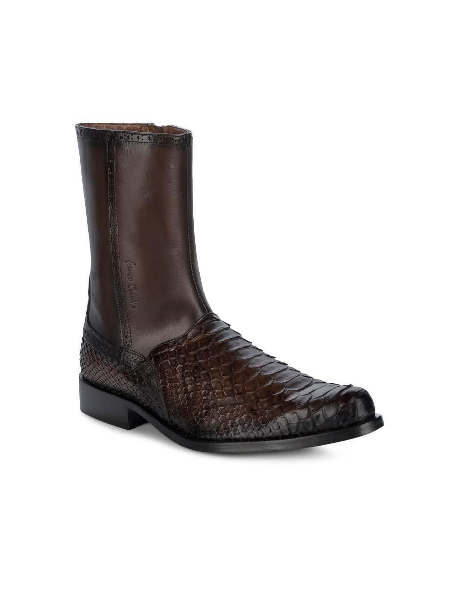 Botín de piel para hombre Botín de piel para hombre