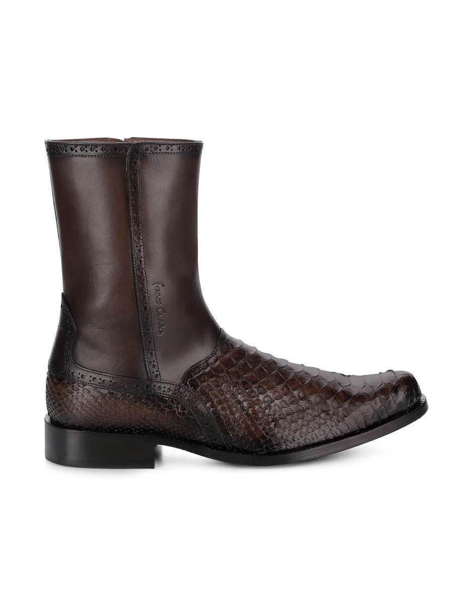 Botín de piel para hombre 7
