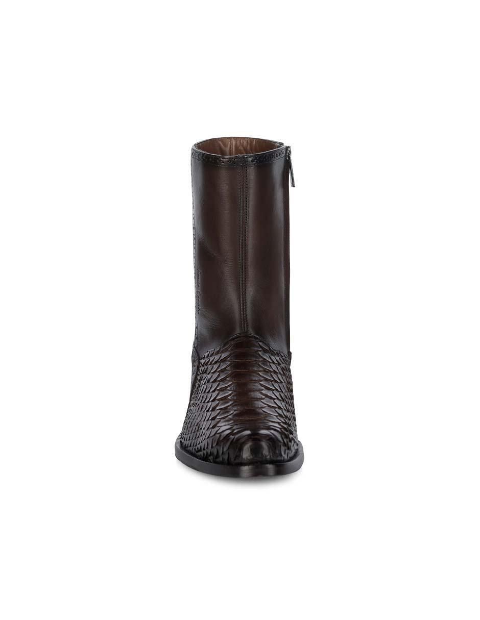 Botín de piel para hombre 5