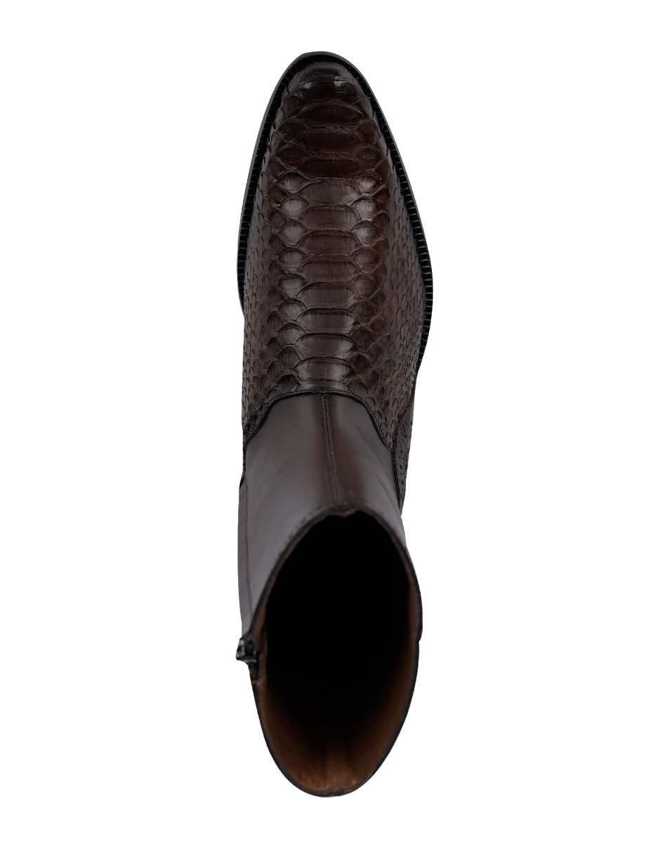 Botín de piel para hombre 4