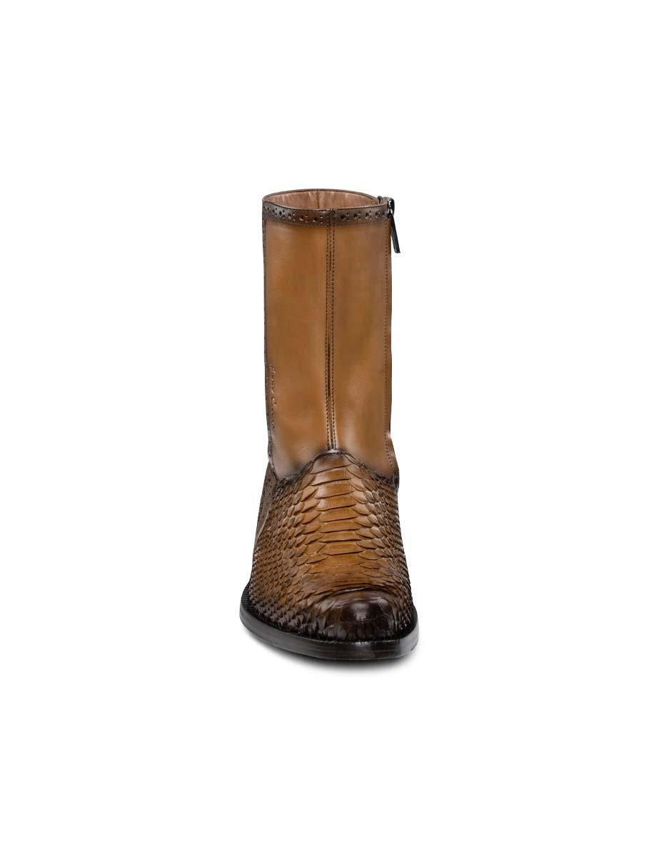 Botín de piel para hombre