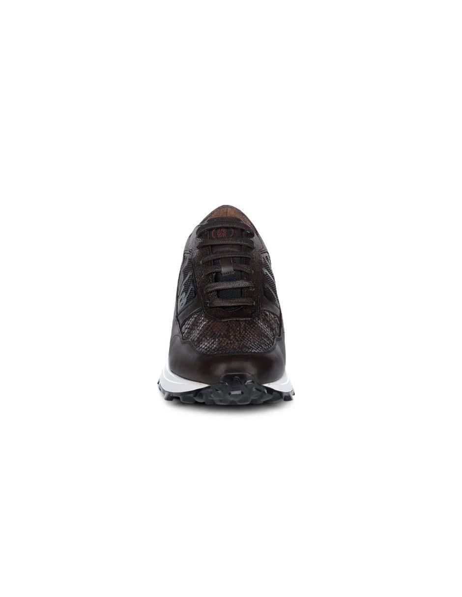 Tenis de piel para hombre