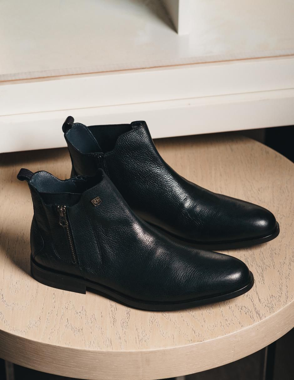 Bota de piel para hombre 10