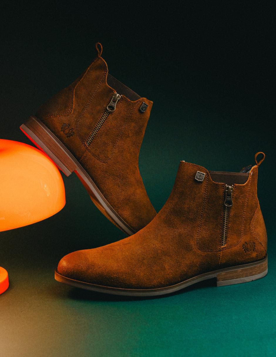 Bota de piel para hombre 5