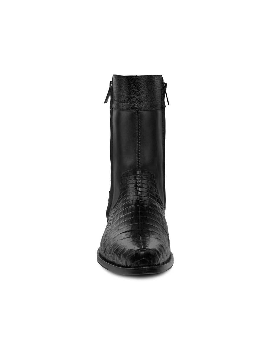 Botín de piel para hombre 5