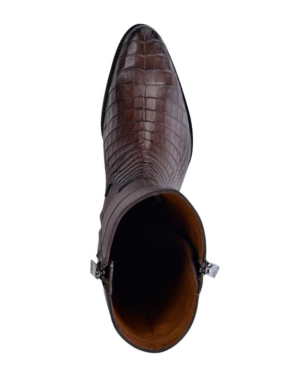 Botín de piel para hombre