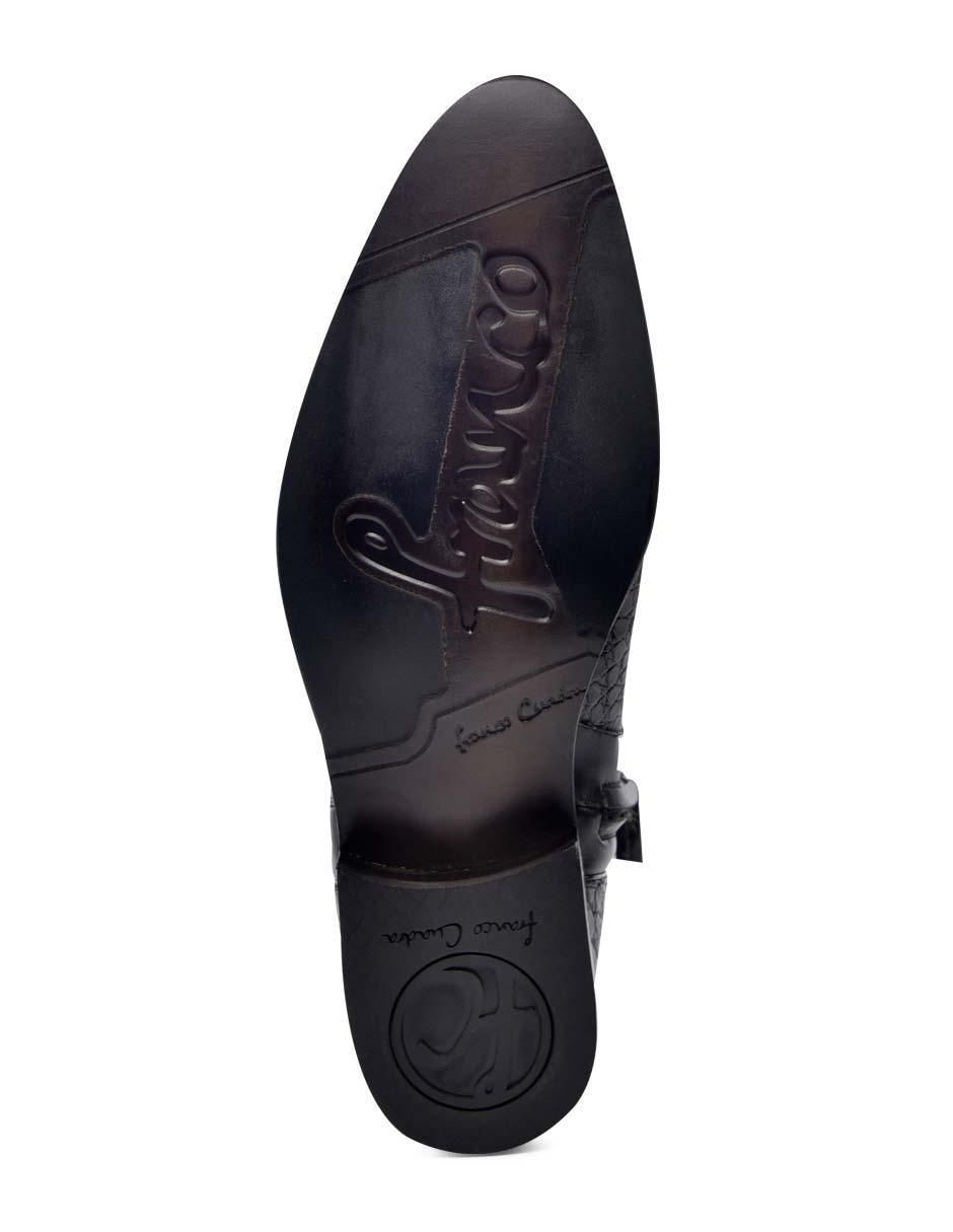 Botín de piel para hombre 9