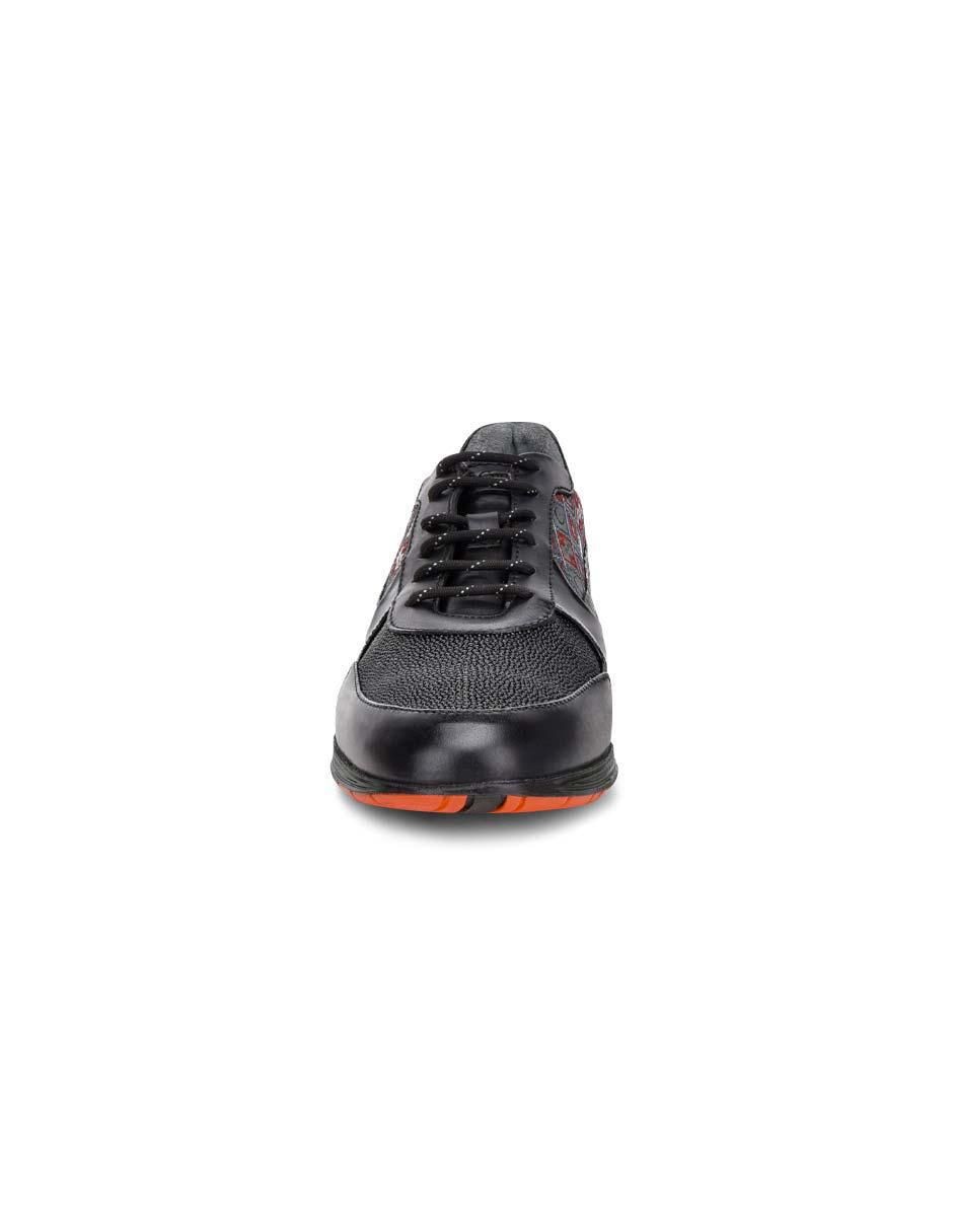 Tenis de piel para hombre 7