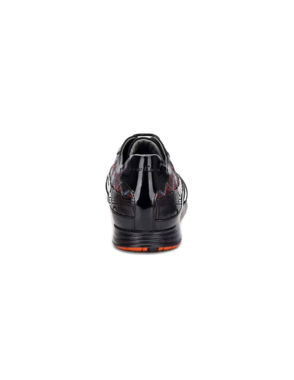 Tenis de piel para hombre