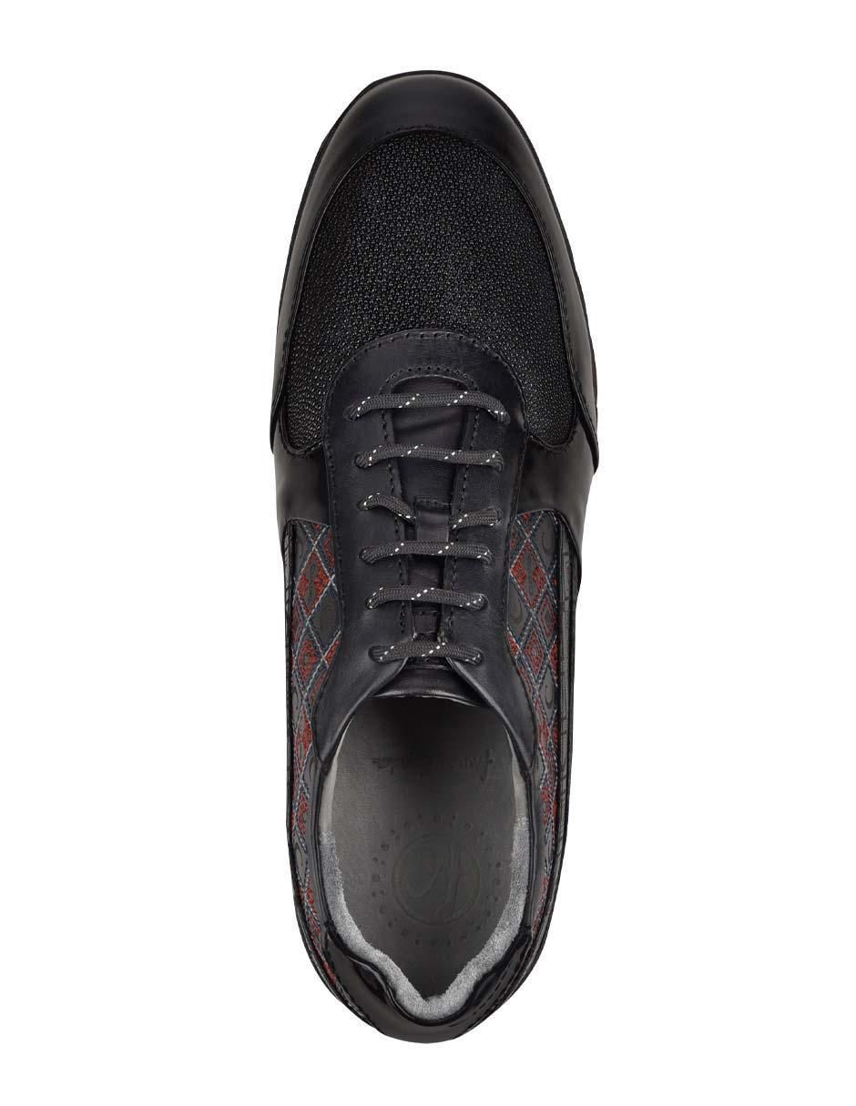 Tenis de piel para hombre