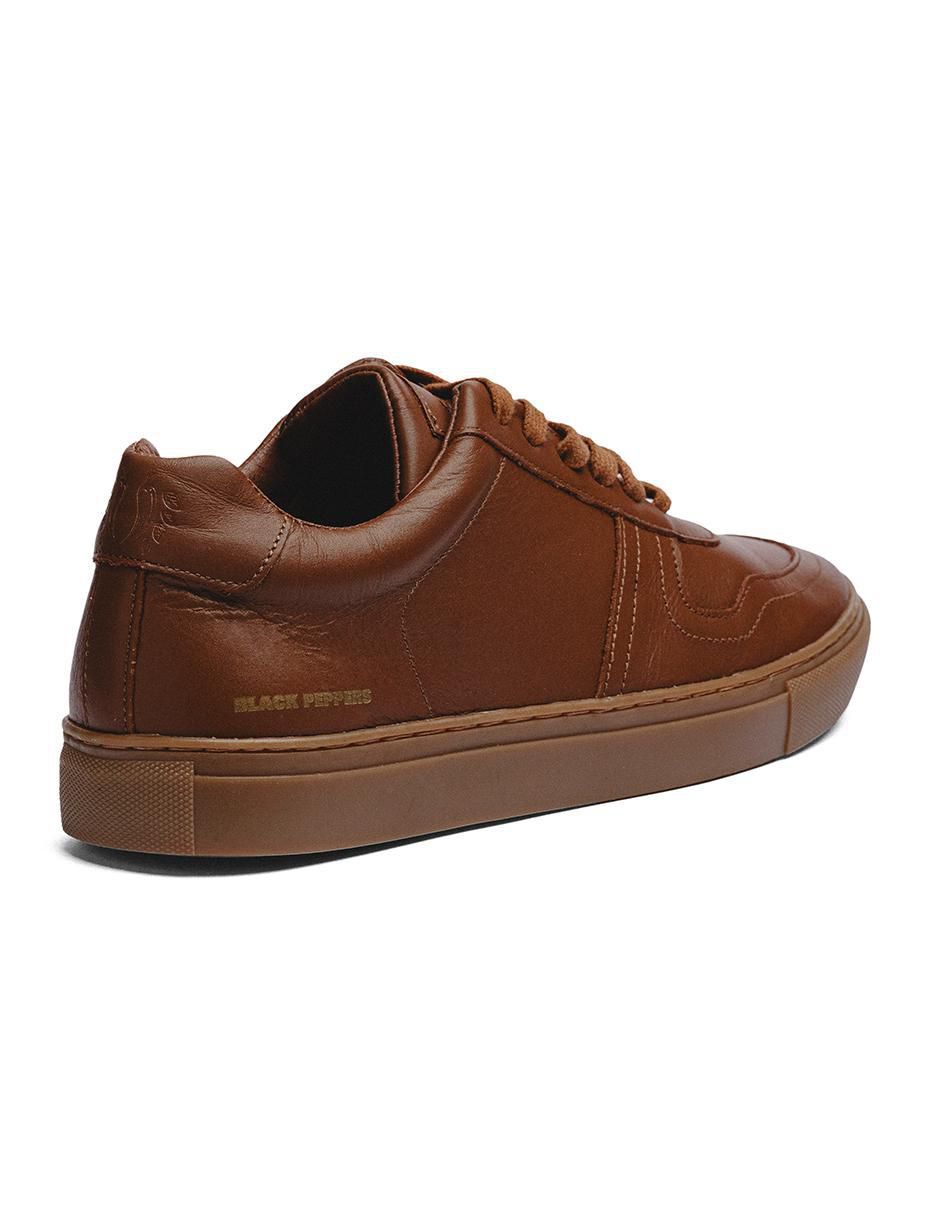 Tenis de piel para hombre